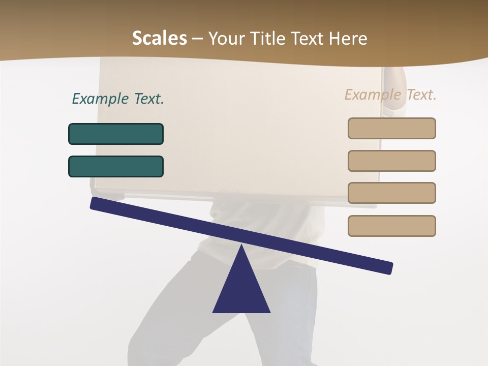 Paper Courier Heavy PowerPoint Template