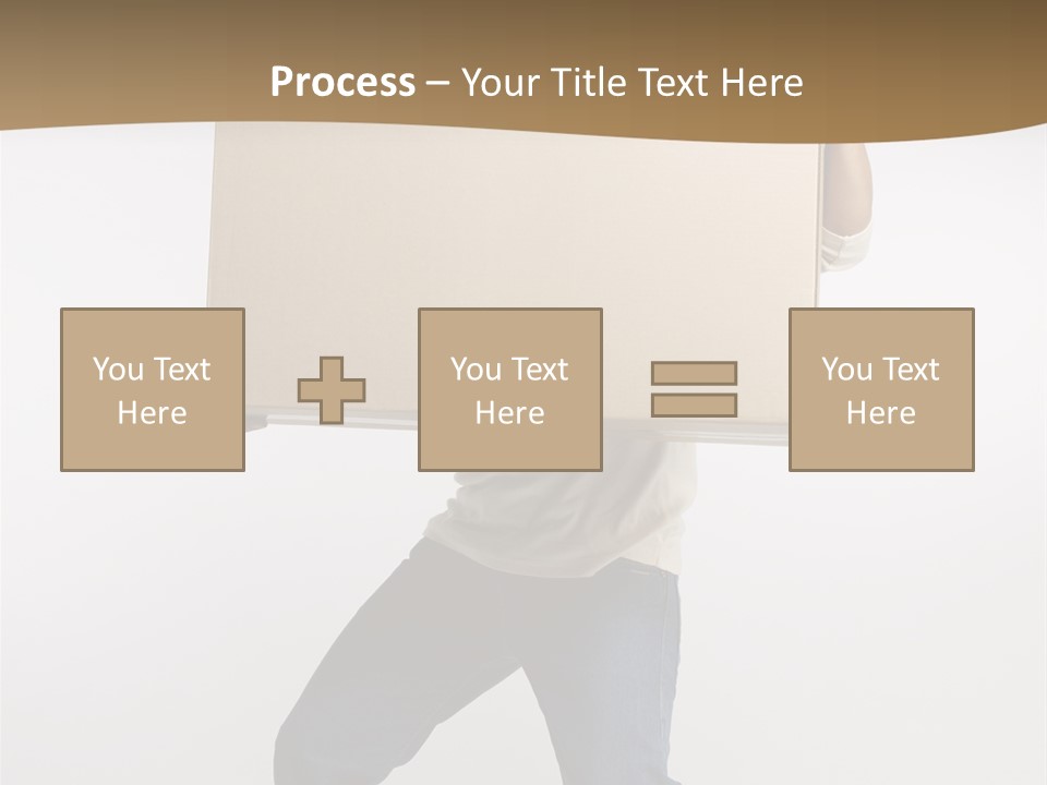 Paper Courier Heavy PowerPoint Template