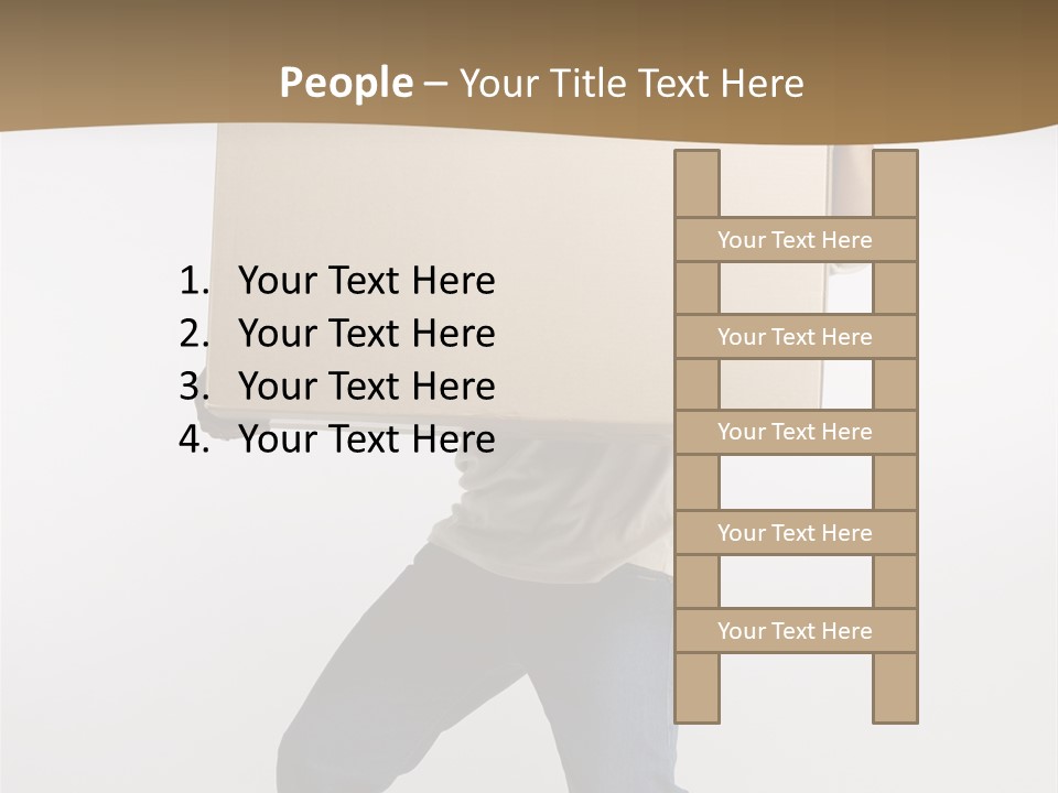 Paper Courier Heavy PowerPoint Template