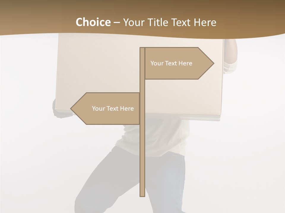 Paper Courier Heavy PowerPoint Template