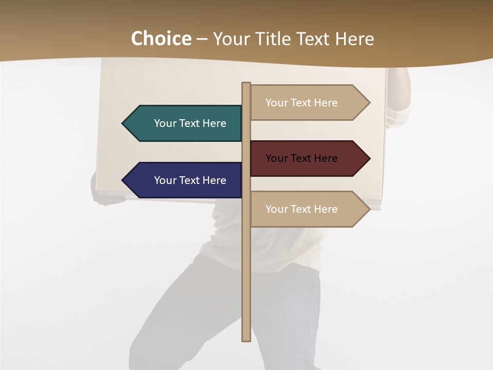 Paper Courier Heavy PowerPoint Template