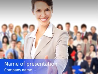 Resources Corporate Group PowerPoint Template