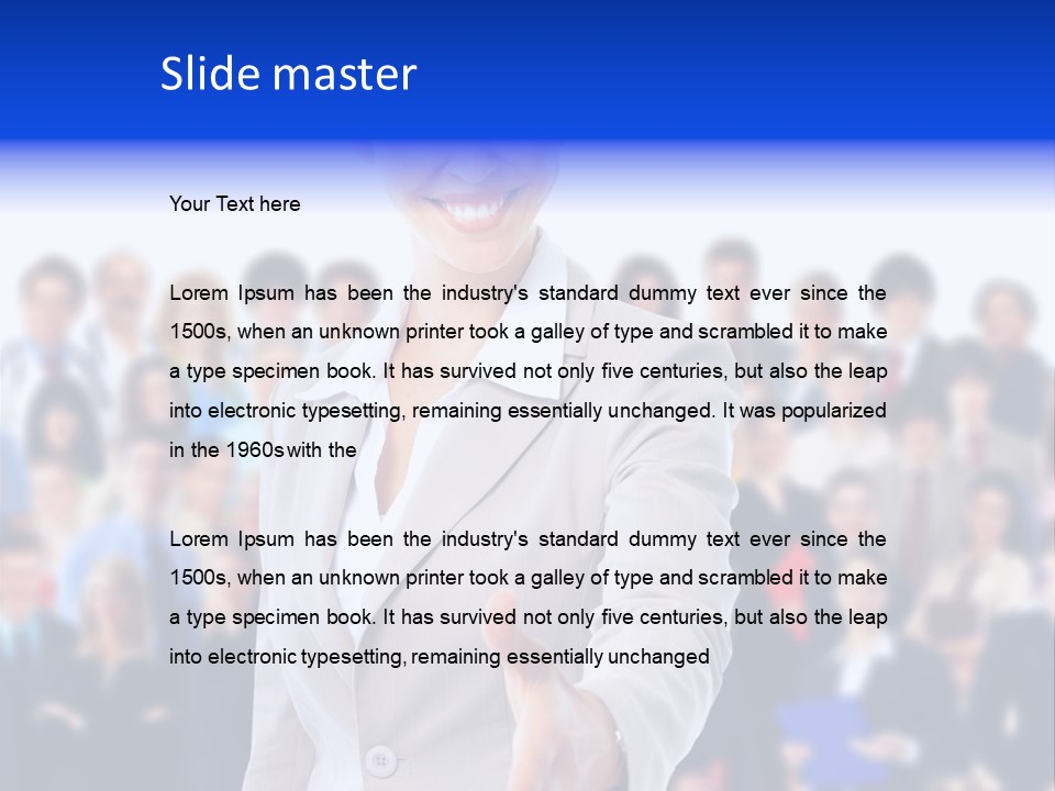 Resources Corporate Group PowerPoint Template