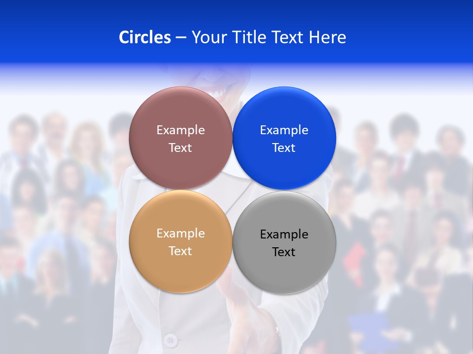 Resources Corporate Group PowerPoint Template