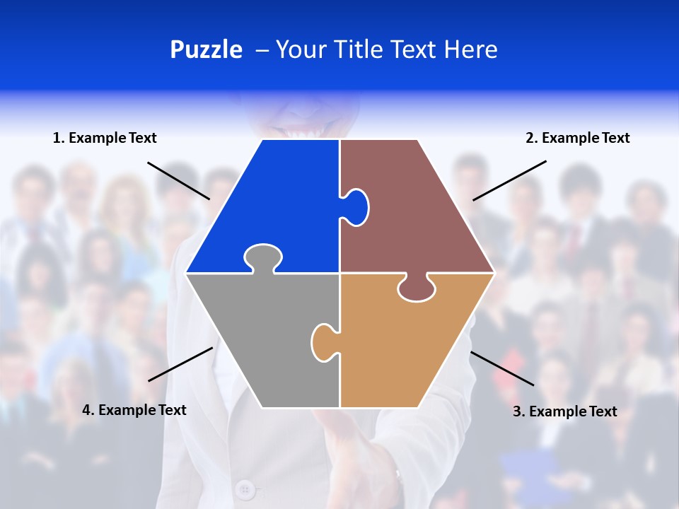Resources Corporate Group PowerPoint Template