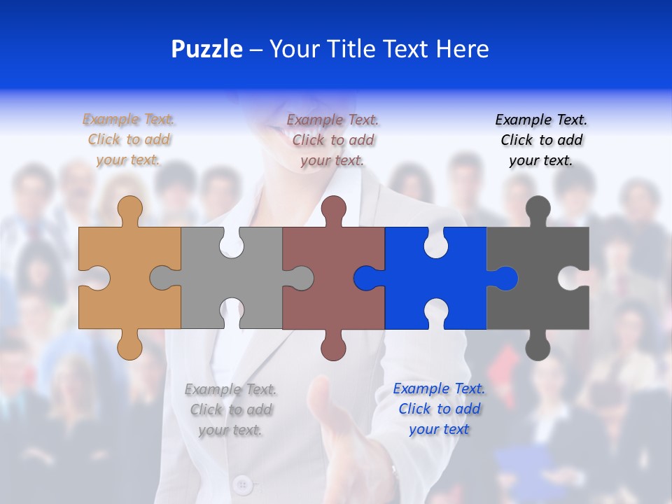 Resources Corporate Group PowerPoint Template