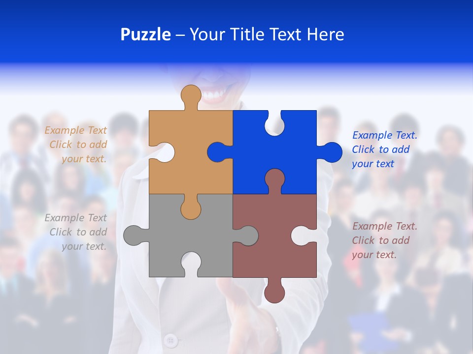 Resources Corporate Group PowerPoint Template