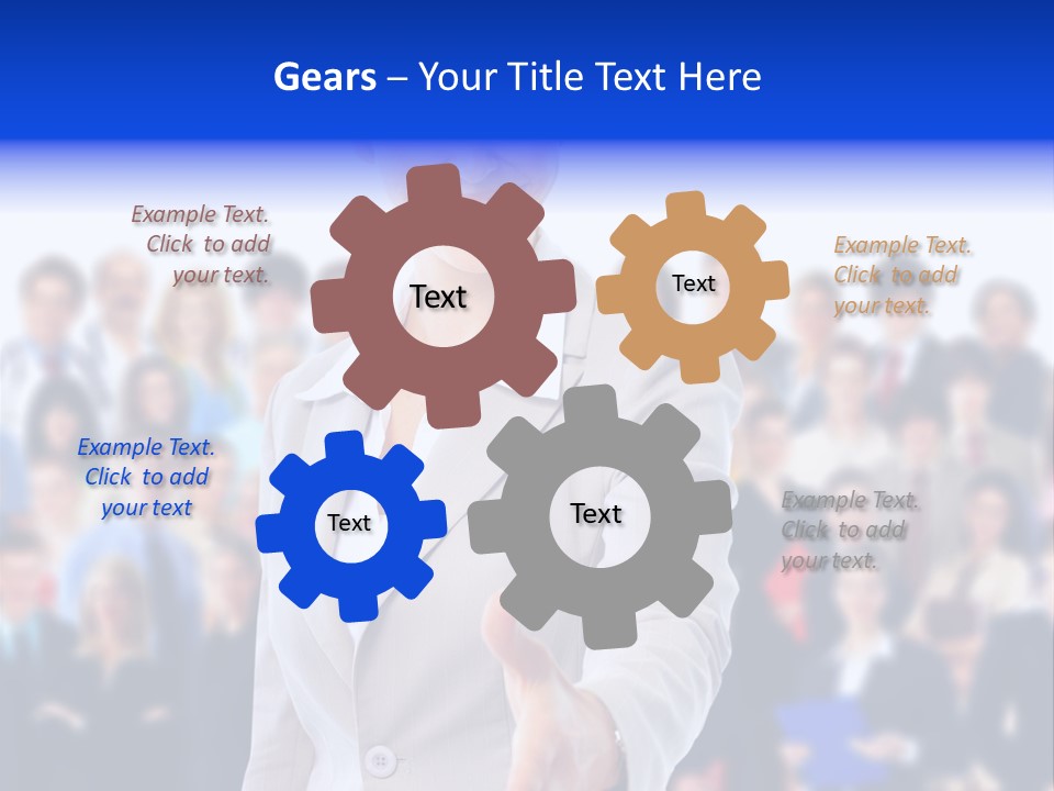 Resources Corporate Group PowerPoint Template