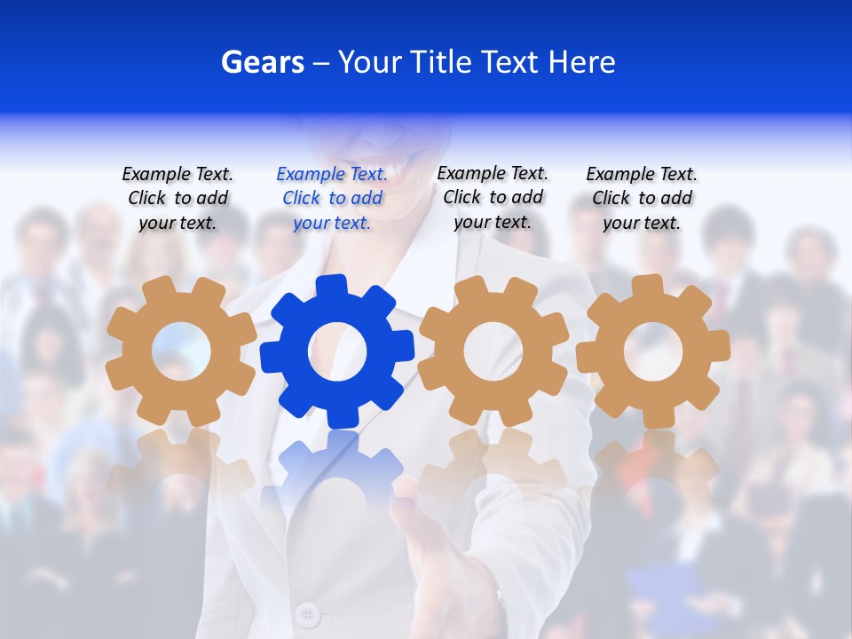 Resources Corporate Group PowerPoint Template