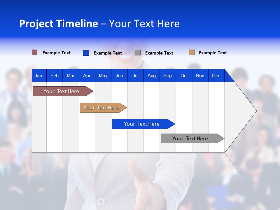Resources Corporate Group PowerPoint Template