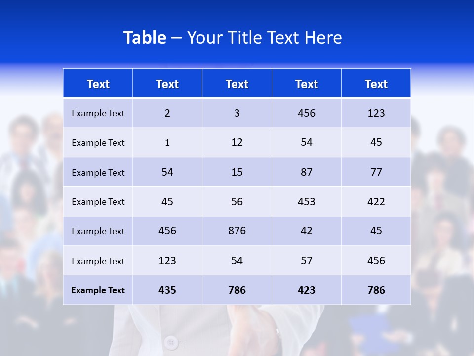 Resources Corporate Group PowerPoint Template