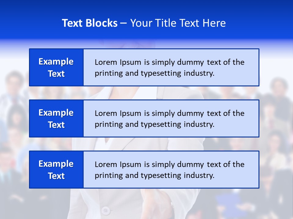 Resources Corporate Group PowerPoint Template