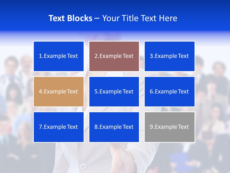 Resources Corporate Group PowerPoint Template