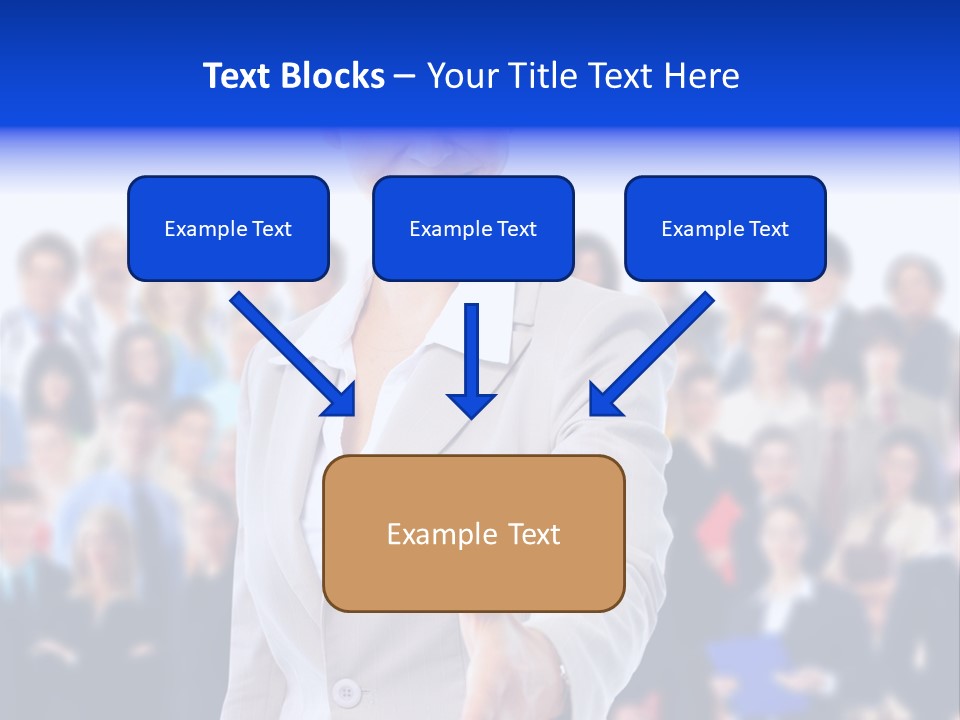 Resources Corporate Group PowerPoint Template