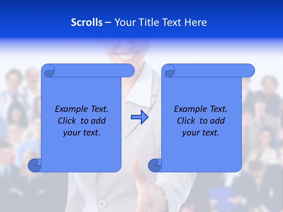 Resources Corporate Group PowerPoint Template