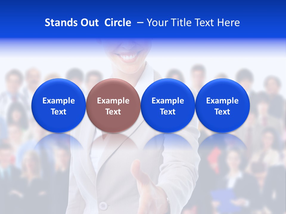 Resources Corporate Group PowerPoint Template