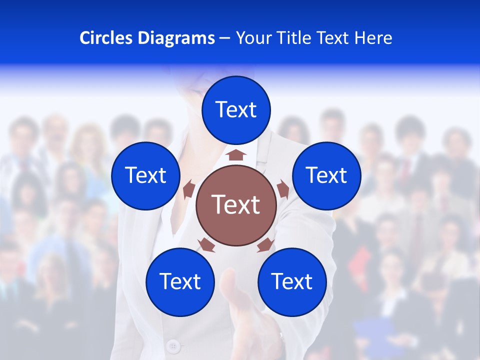 Resources Corporate Group PowerPoint Template