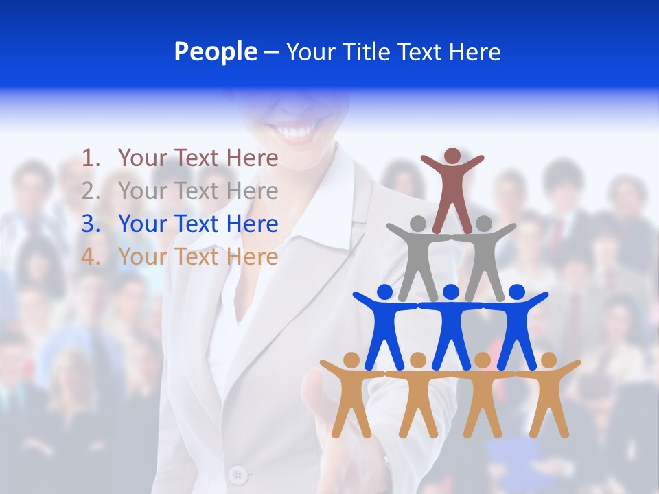 Resources Corporate Group PowerPoint Template