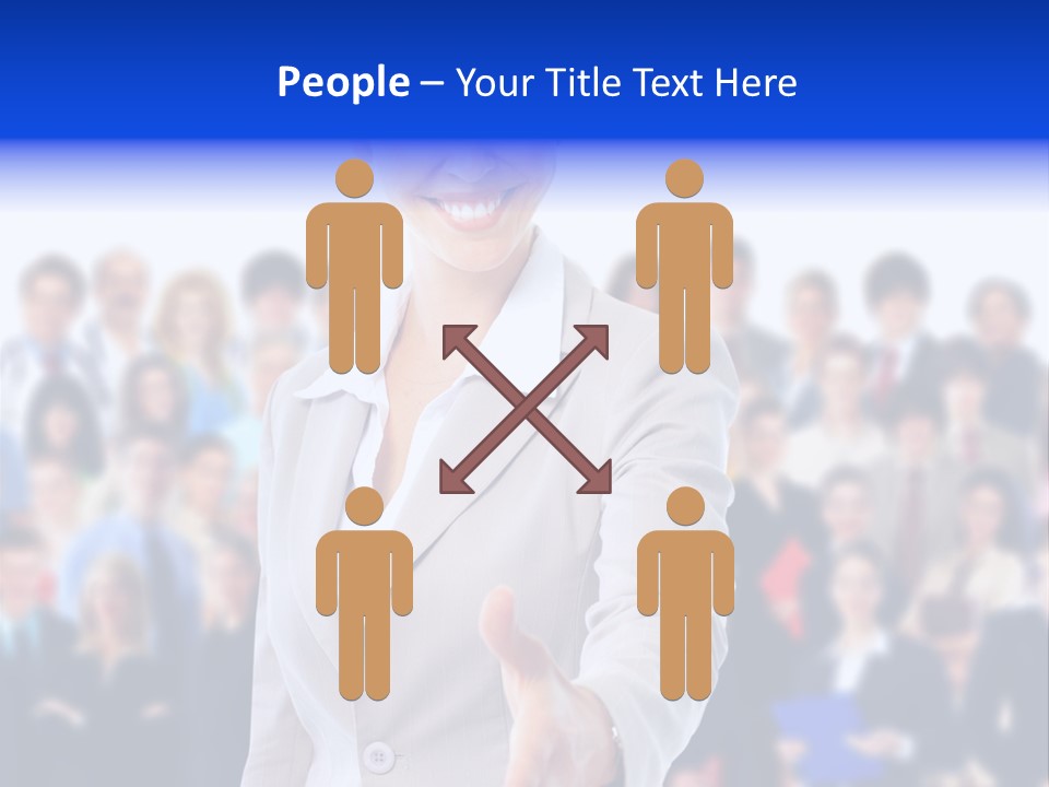 Resources Corporate Group PowerPoint Template