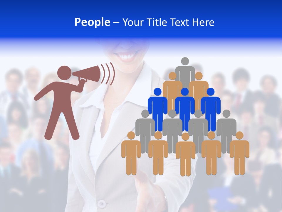 Resources Corporate Group PowerPoint Template