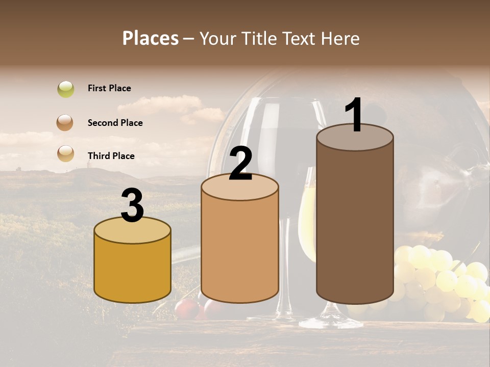 Tasty Outside Bottle PowerPoint Template