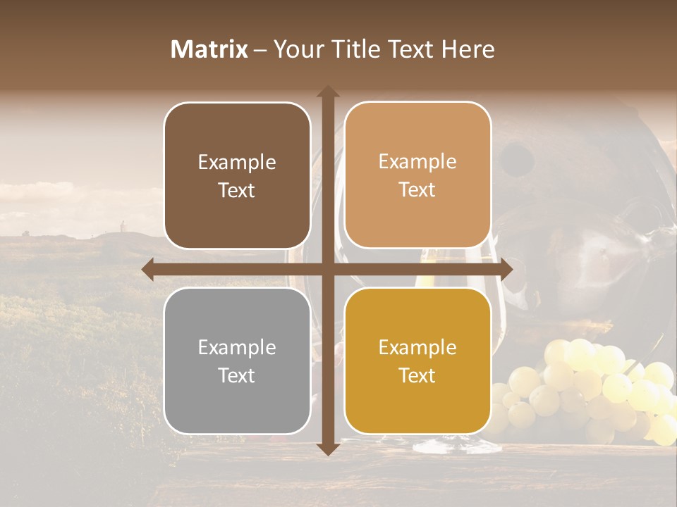 Tasty Outside Bottle PowerPoint Template