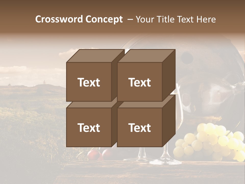 Tasty Outside Bottle PowerPoint Template
