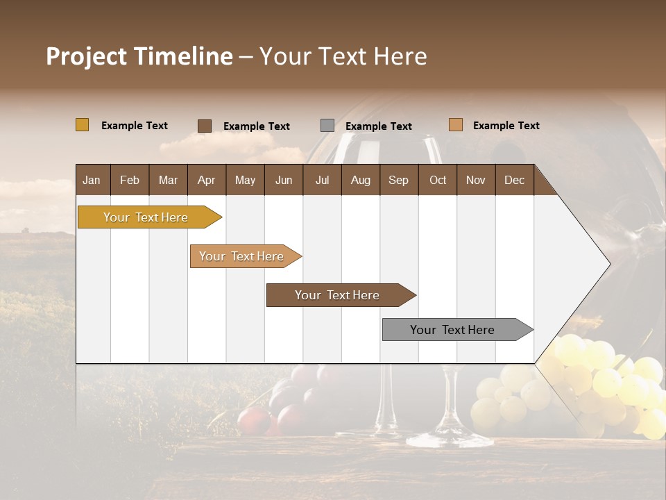 Tasty Outside Bottle PowerPoint Template