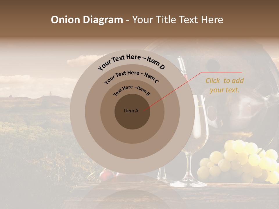 Tasty Outside Bottle PowerPoint Template