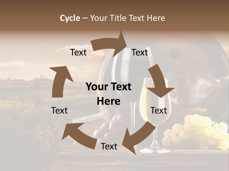 Tasty Outside Bottle PowerPoint Template