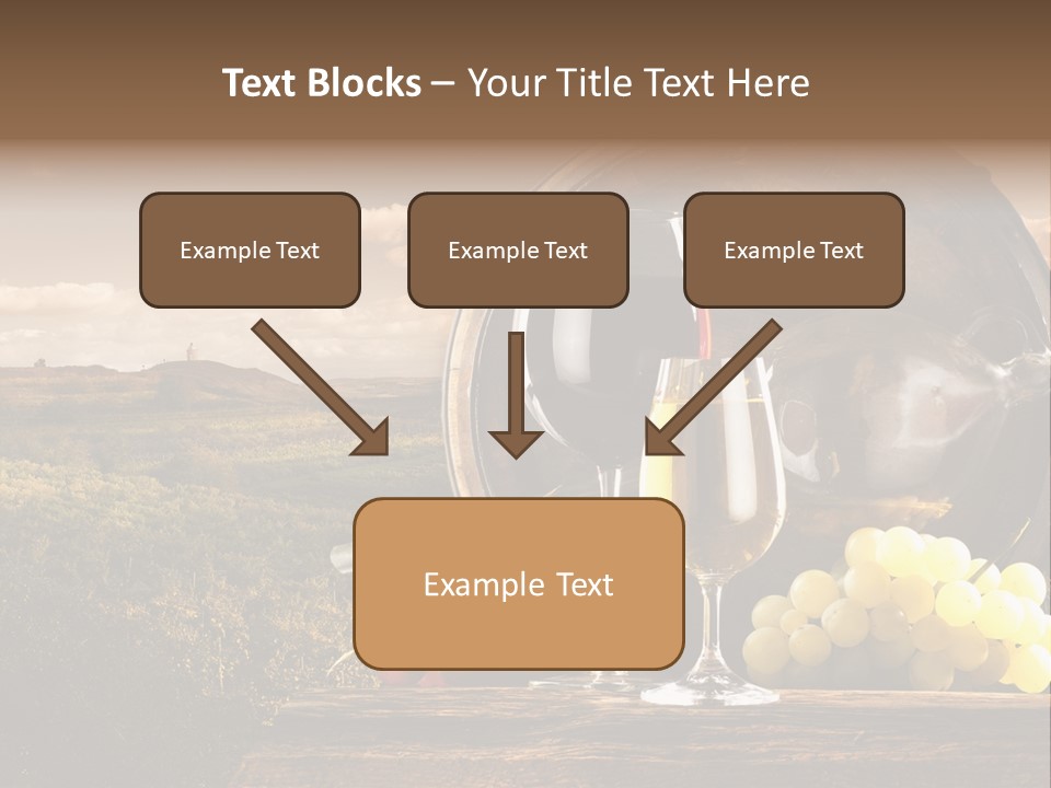 Tasty Outside Bottle PowerPoint Template