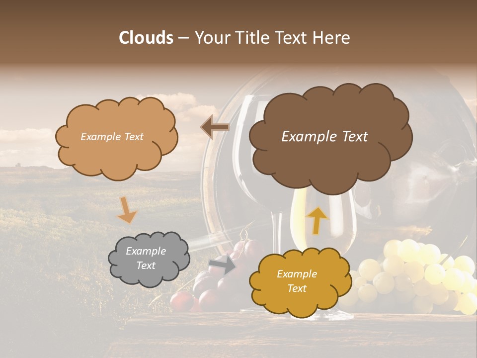Tasty Outside Bottle PowerPoint Template