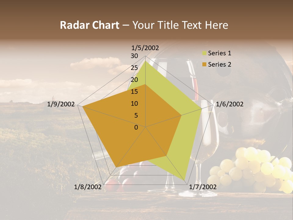 Tasty Outside Bottle PowerPoint Template