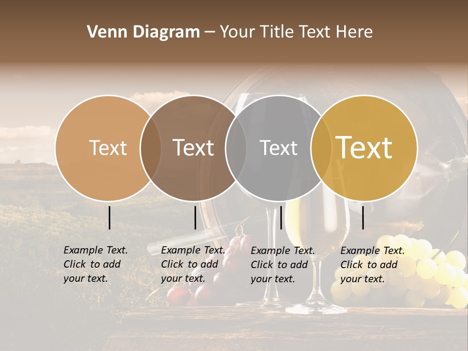 Tasty Outside Bottle PowerPoint Template