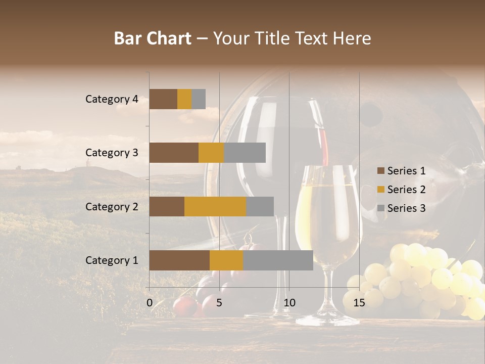 Tasty Outside Bottle PowerPoint Template