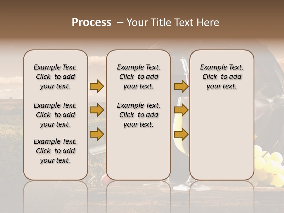 Tasty Outside Bottle PowerPoint Template