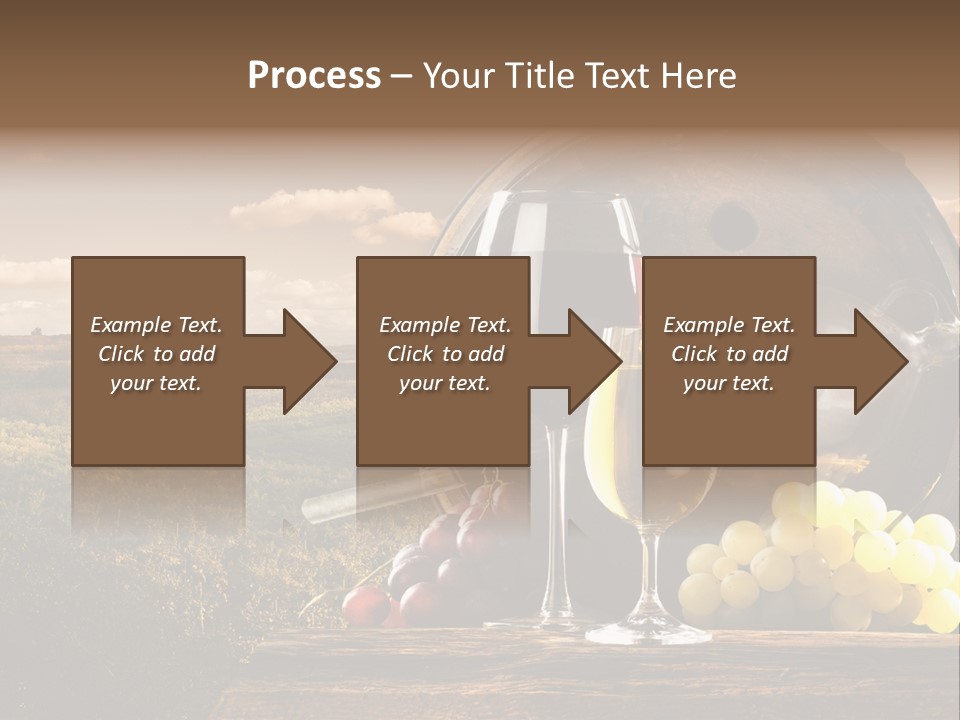 Tasty Outside Bottle PowerPoint Template