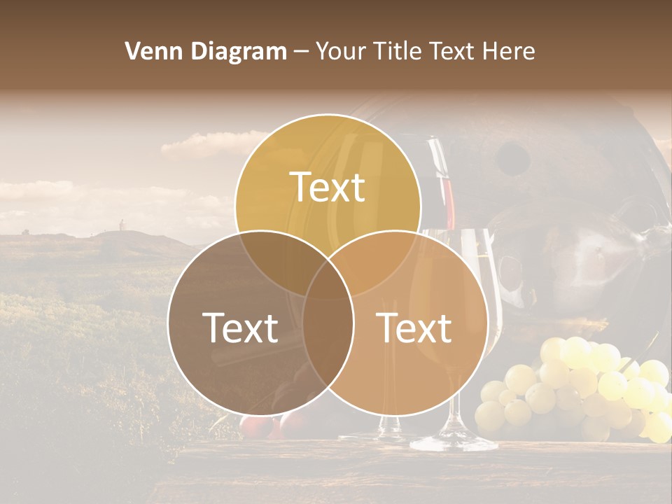 Tasty Outside Bottle PowerPoint Template