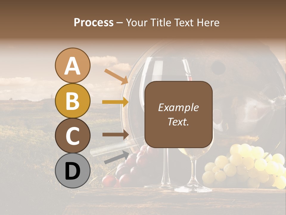 Tasty Outside Bottle PowerPoint Template