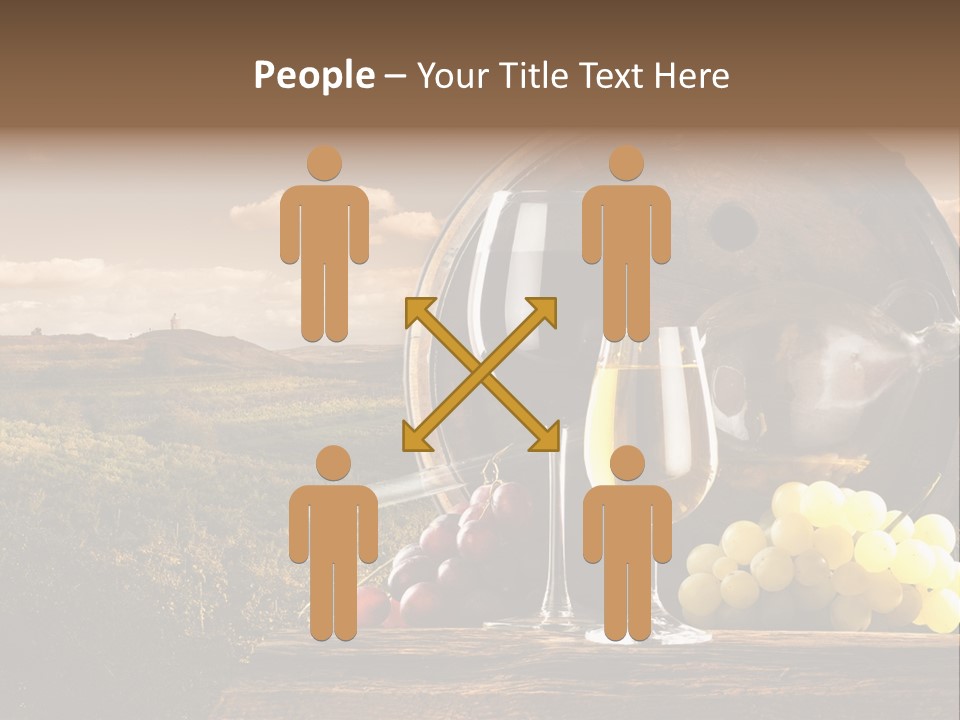 Tasty Outside Bottle PowerPoint Template