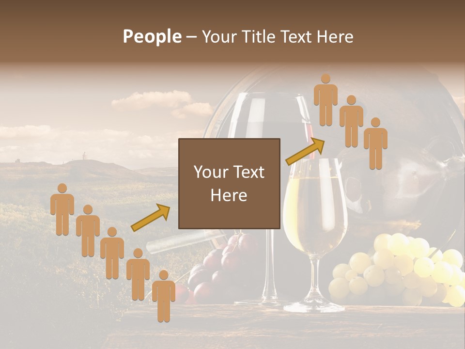 Tasty Outside Bottle PowerPoint Template