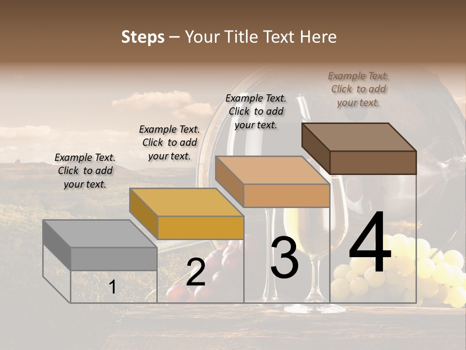 Tasty Outside Bottle PowerPoint Template