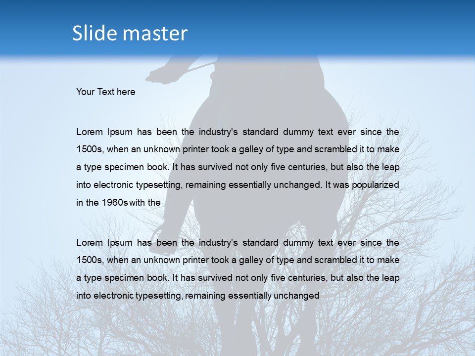 Skyline Washington Backlit PowerPoint Template