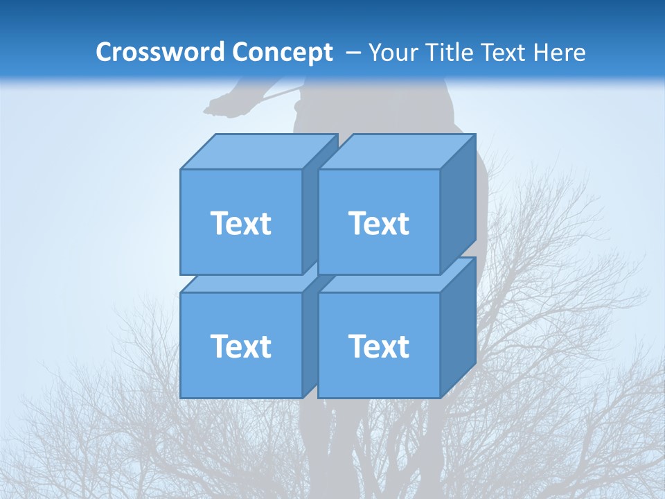 Skyline Washington Backlit PowerPoint Template