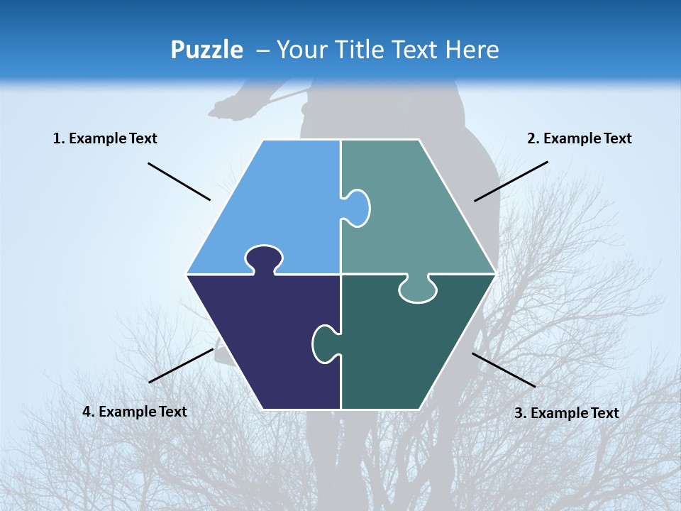 Skyline Washington Backlit PowerPoint Template