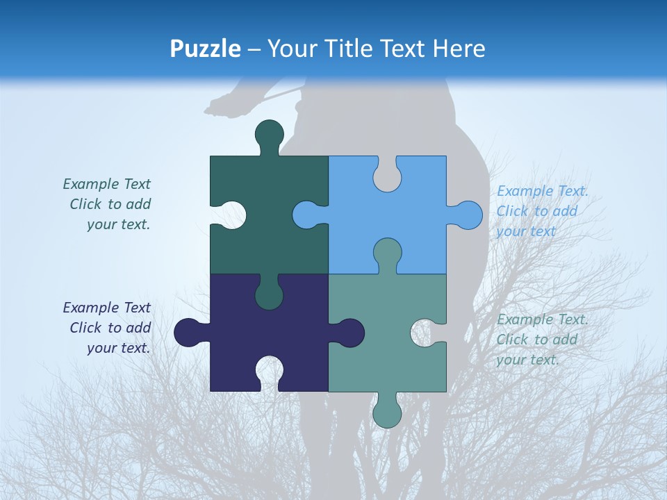 Skyline Washington Backlit PowerPoint Template