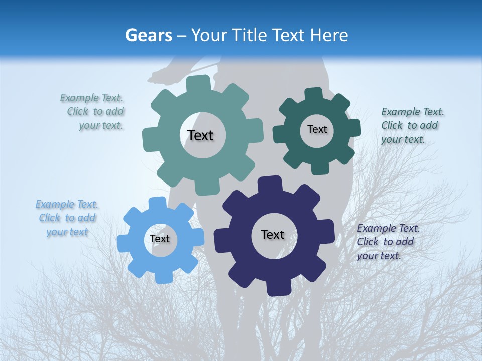 Skyline Washington Backlit PowerPoint Template