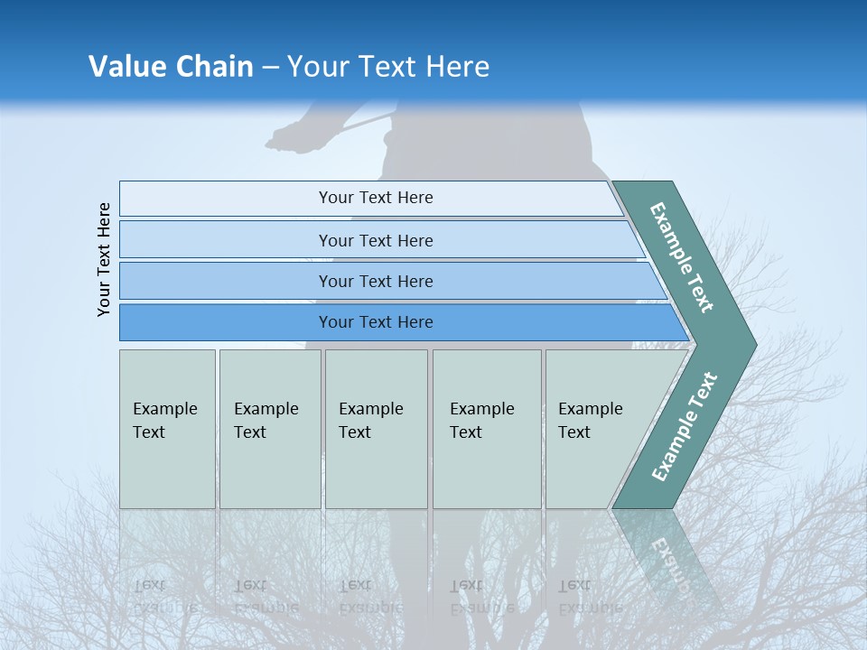 Skyline Washington Backlit PowerPoint Template