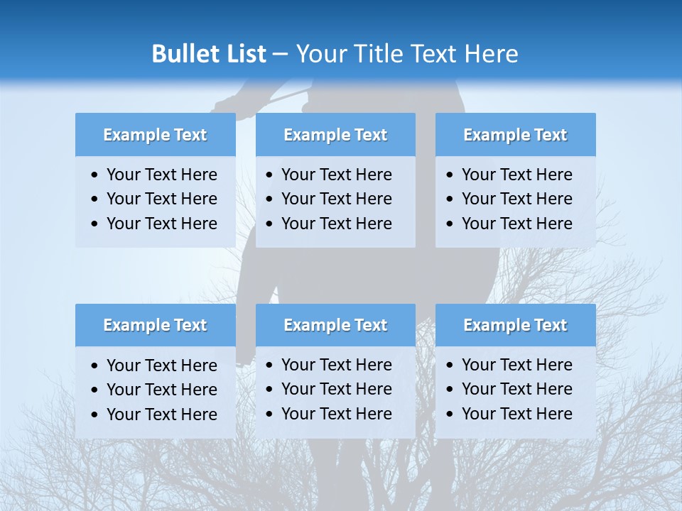 Skyline Washington Backlit PowerPoint Template