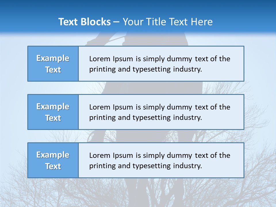 Skyline Washington Backlit PowerPoint Template